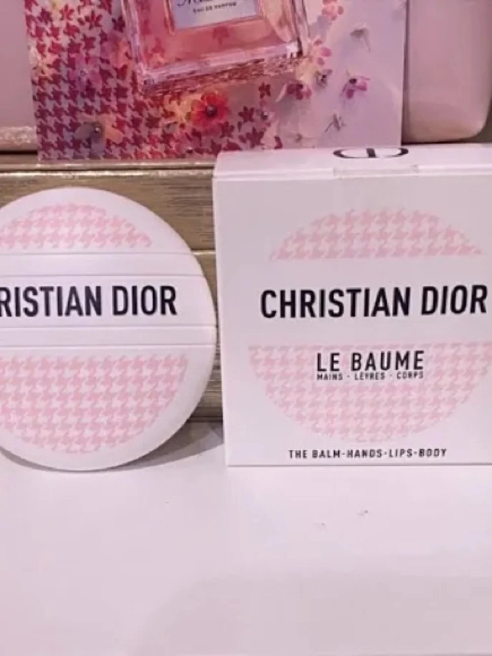 Dior Le Baume Multi-Use Balm — White & Pink